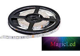 Світлодіодна стрічка 5050 RGB 30 LED/m 7,2W/m