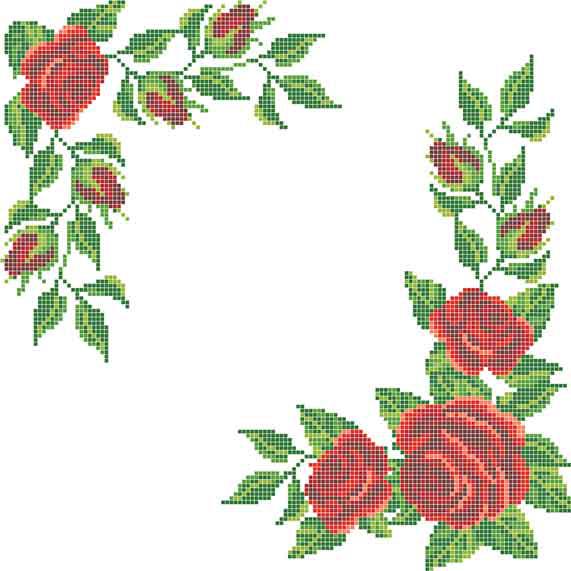 Серветка під вишивку бісером або нитками S004, фото 1