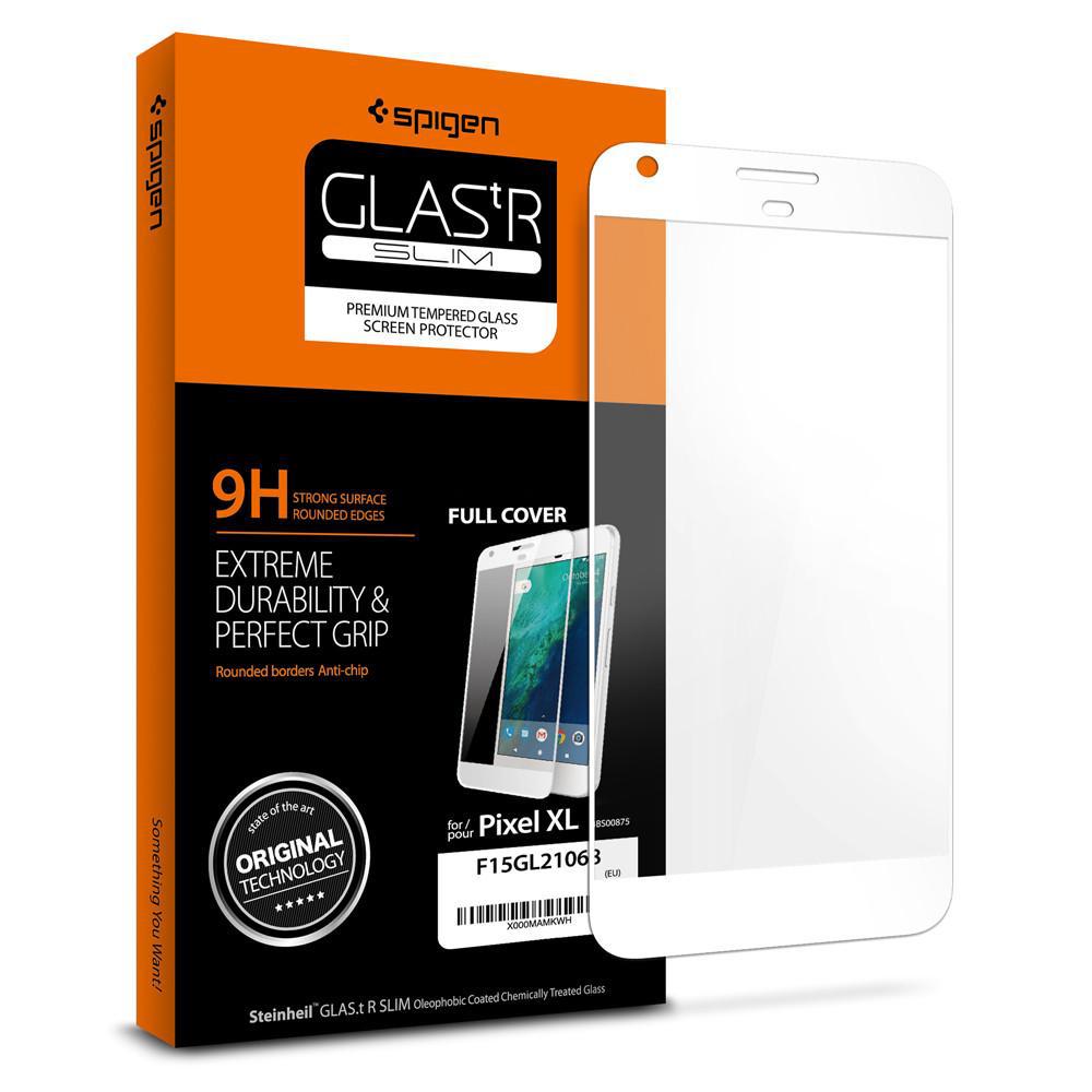 Захисне скло Spigen для Google Pixel XL, White (F15GL21064)