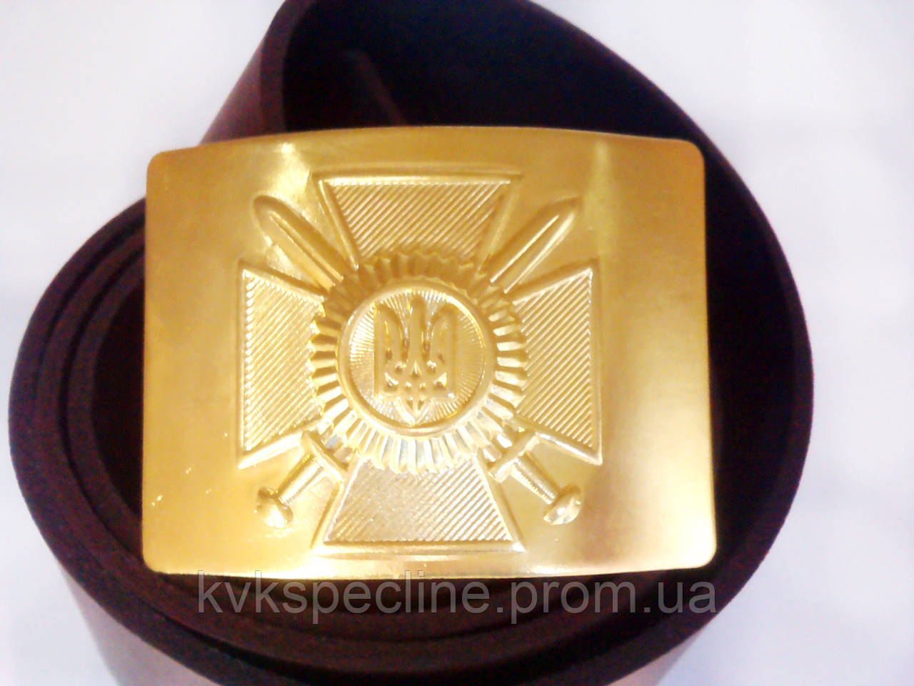 Пряжка Нацгвардія Велика бляха латунна