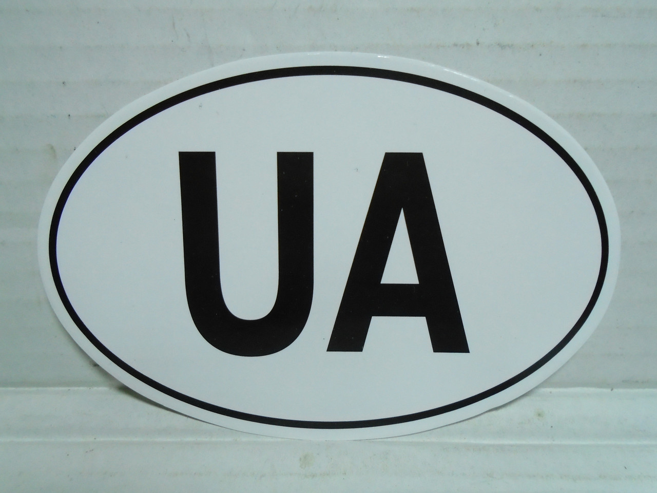 Наклейка на авто позначення "UA"