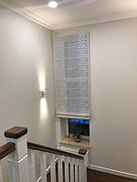 Римская штора из тюли