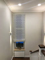 Тюлевые римские шторы