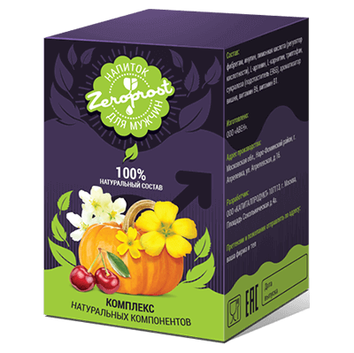 Zeroprost - напій для чоловіків (Зеропрост), фото 1