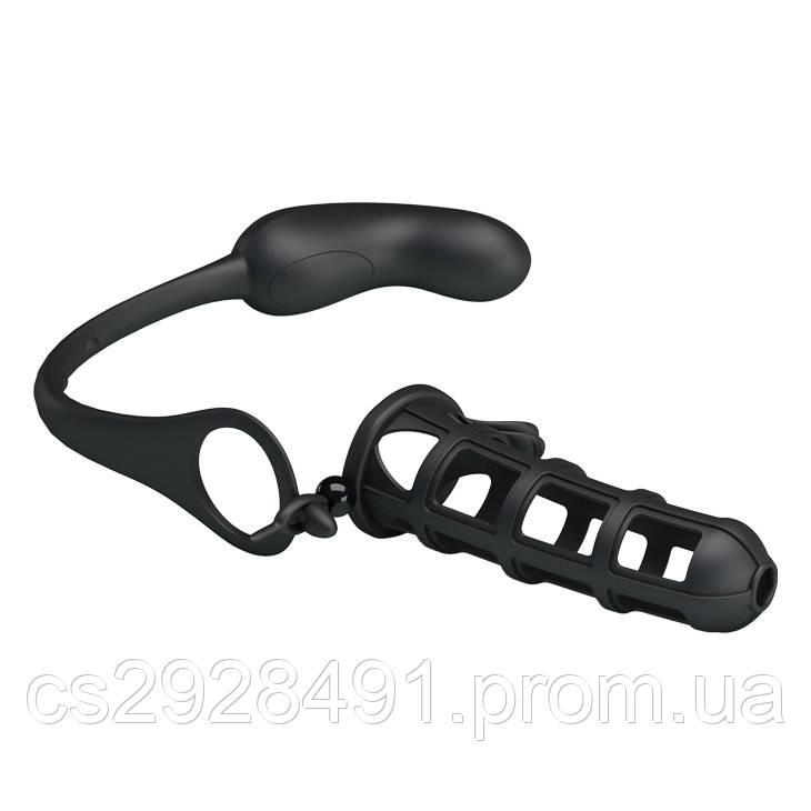 Насадка на член - Pretty Love Hercules Penis Sheath Black