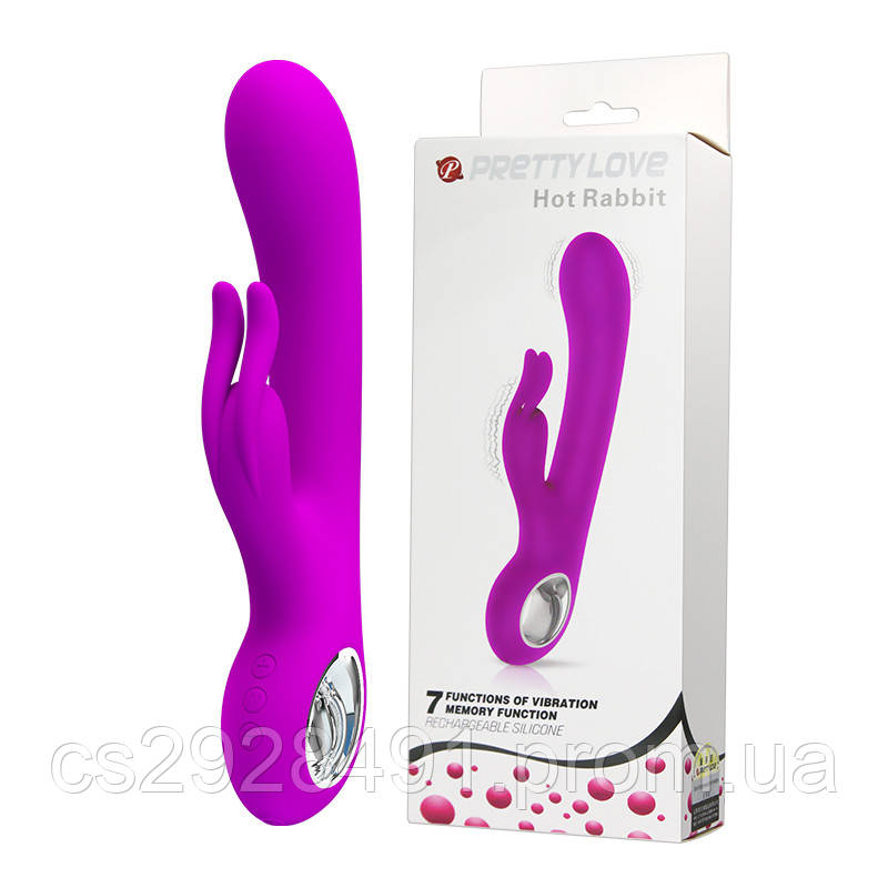 Hi-tech вибратор - Pretty Love Hot Rabbit Vibrator Pink