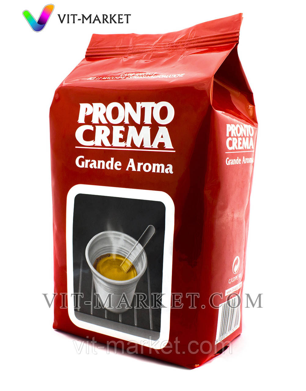 Оригінал! Зернове кави 1 кг Lavazza Pronto Crema код KF005