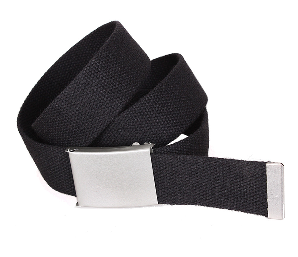 Чоловічий ремінь текстильний під джинси YK0036-2704 черний, фото 1