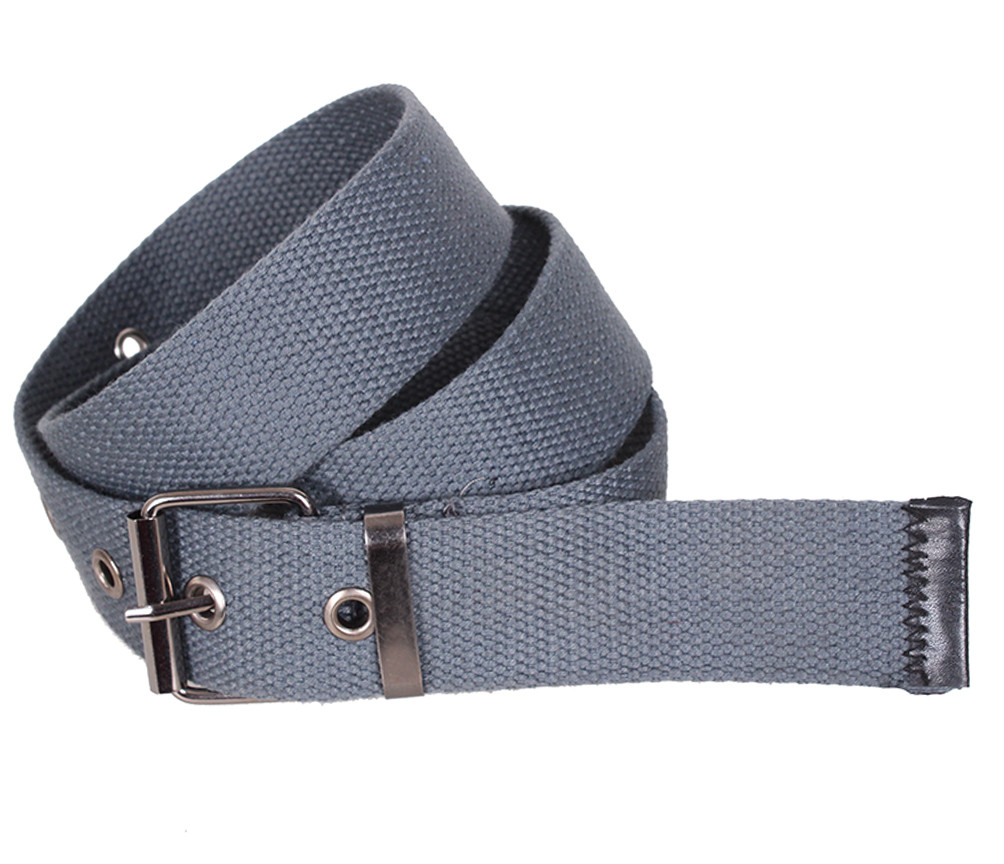 Чоловічий ремінь текстильний під джинси YK0037-2704 сірий, фото 1