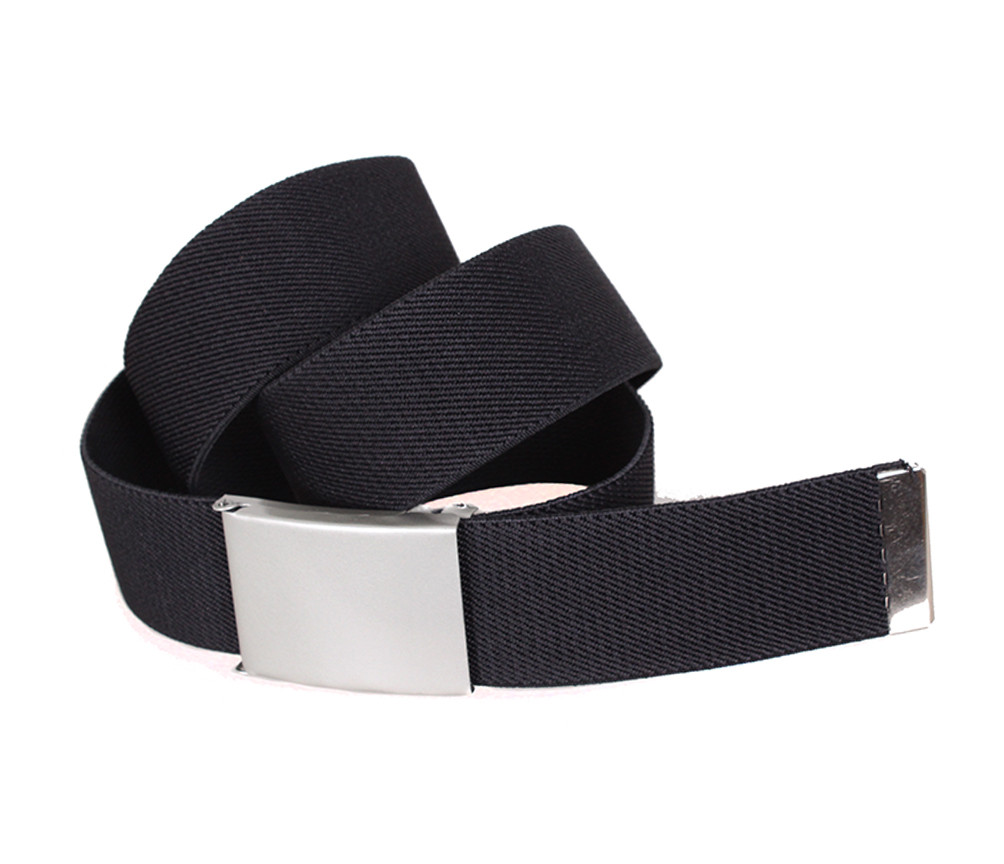 Чоловічий ремінь текстильний під джинси YKRR0038-2704 чорний, фото 1