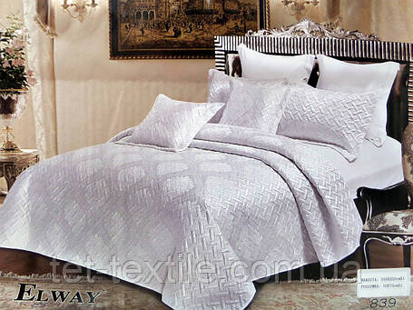 Покривало атласне з наволочками Elway, фото 1