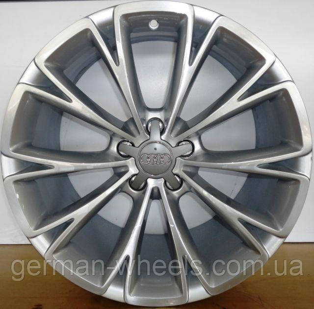Диски 19" Audi А8 дизайн 10 Y-подібних спиць колір brillantsilber параметри 9J x 19" 5 x 112 ET 35