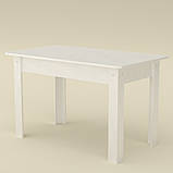 Кухонний стіл КС 5 розкладний (Компаніт) 700х1200х736(700х1640)мм, фото 8