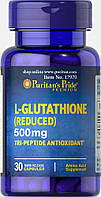 Л-Глутатион, L-Glutathione 500 mg, Puritan's Pride, 30 капсул
