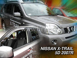 Дефлектори вікон (вітровики) NISSAN X-TRAIL 2007 →(HEKO)