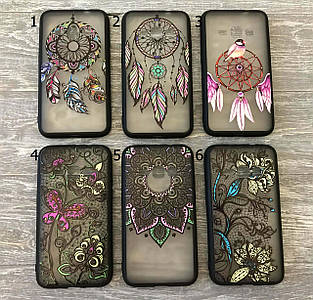 TPU чехол накладка Graphic color для Samsung Galaxy J1 2016 Duos SM-J120 (6 видов)