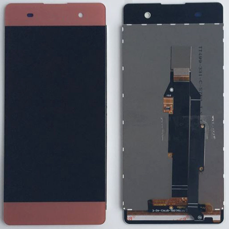 Дисплей (екран) для Sony F3111 Xperia XA/F3112/F3113/F3115/F3116 + тачскрін, рожевий, Rose Gold, оригінал