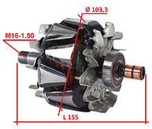 Ротор якір генератора AUDI CITROEN FIAT FORD IVECO MERCEDES OPEL PEUGEOT RENAULT SEAT SKODA SSANGYONG VOLVO