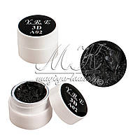 3D гель для ліплення чорний 1 шт.