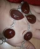 Браслет із медовим сердоликом, фото 3