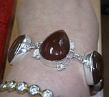 Браслет із медовим сердоликом, фото 4