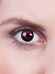 "Кровоточувальні очі" декоративні контактні лінзи