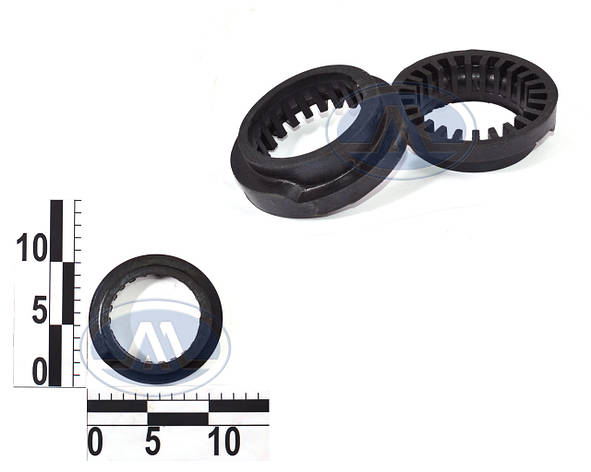 Прокладка пружини передньої підвіски ВАЗ 2101-07 (к-т 2 шт), фото 1