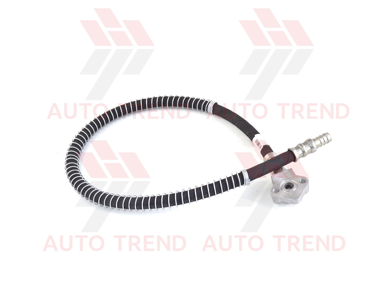 Шланг ГУР ГАЗ 33104 Валдай всасывающий (фланец + штуцер) с пружиной ...