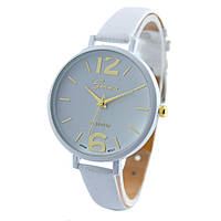 Женские кварцевые часы Geneva Platinum White