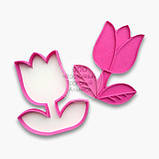 3D-форми для пряників — Вирубка "Цифра 8 з Ромашкою", фото 2