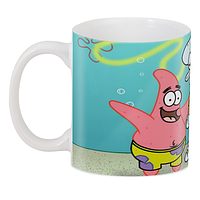 Кружка SpongeBob Друзі: губка боб патрік сквідвард CP 03.273