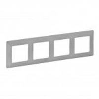 Рамка на 4 поста Legrand Valena Life Алюміній 754134