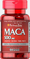 Маку, Maca 500 mg, Puritan's Pride, 60 капсул