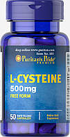 Л-Цистеїн, L-Cysteine 500 mg, Puritan's Pride, 50 капсул