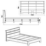 Ліжко "Крувати Стиль-140", фото 8