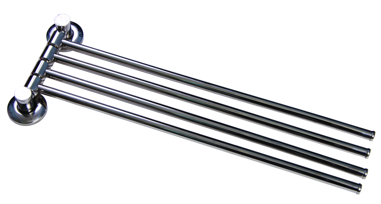 Вішалка 4-а для рушників, що обертається Нержавіюча сталь