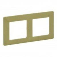 Рамка на 2 поста Legrand Valena Life Лайм 754082