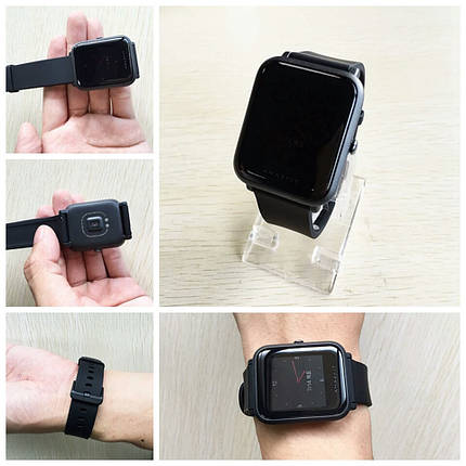 Смарт-годинник Xiaomi Amazfit Bip Black ГЛОБАЛЬНА ВЕРСІЯ, фото 2