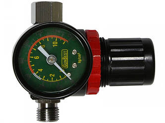 Редуктор із манометром для пістолета 1/4" Intertool PT-1422