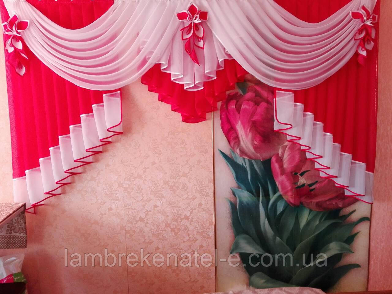 Ламбрекен Весна 2 м для кухні, фото 1