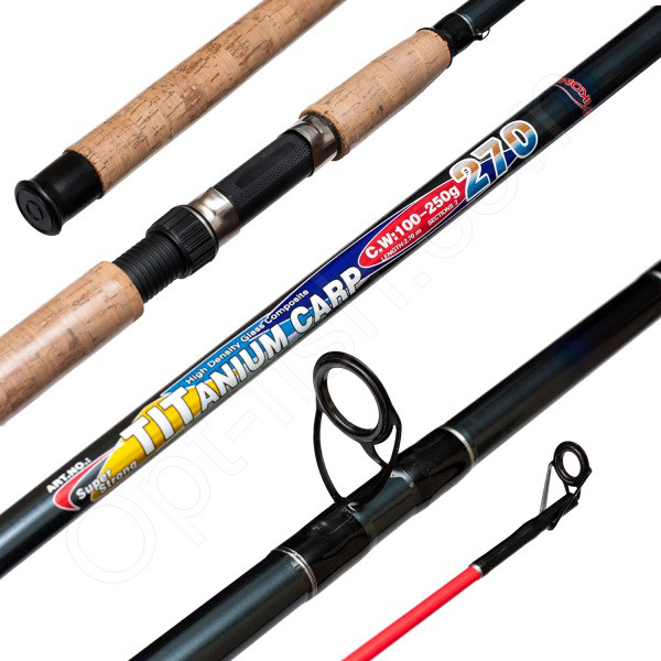 Коропове вудлище ШТ2 Winner Titanium Carp 100-250g 2,7м *