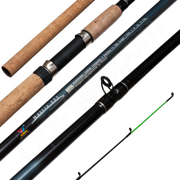 Фідерне вудлище шт3 Winner Matrix 555 0-80g 3,9 м *, фото 1