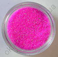 Блискітки (гліттер) рожеві в банку, 3,5 гр (Колір: Рожевий)
