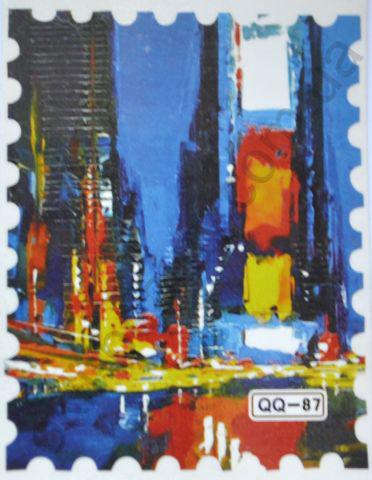 Водна наклейка "Марка" QQ -87 для дизайну нігтів, фото 1