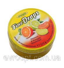 Льодяники Fine Drops Woogie зі смаком апельсина і лимона, 200 гр, фото 1