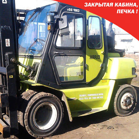 Більш завантажений великотонна навантажувач Clark CMP60D 6 тонн б/у, фото 1