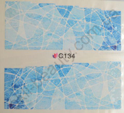 Водна наклейка для дизайну нігтів З 134, фото 1