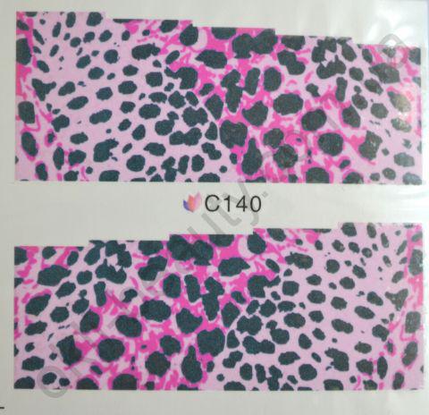 Водна наклейка для дизайну нігтів З 140, фото 1