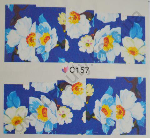 Водна наклейка для дизайну нігтів З 157, фото 1