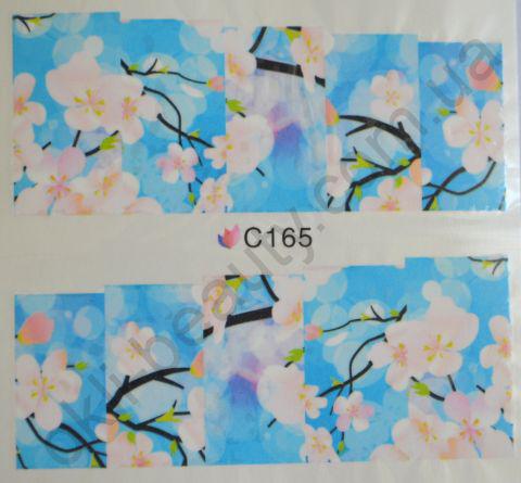 Водна наклейка для дизайну нігтів З 165, фото 1